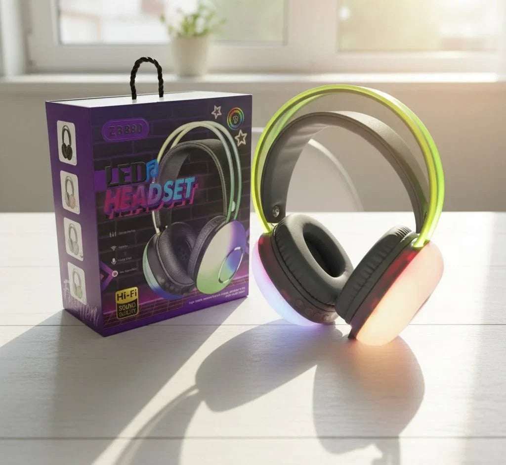 LED Wireless Headset